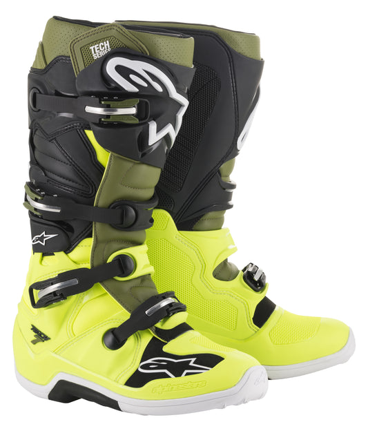TECH 7 BOOTS YELLOW/MILITARY/BLACK