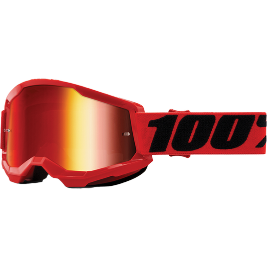 STRATA 2 GOGGLE RED MIRROR RED LENS