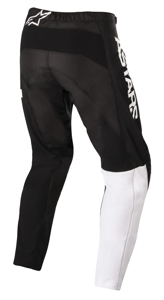 YOUTH RACER CHASER PANTS BLACK/WHITE SZ