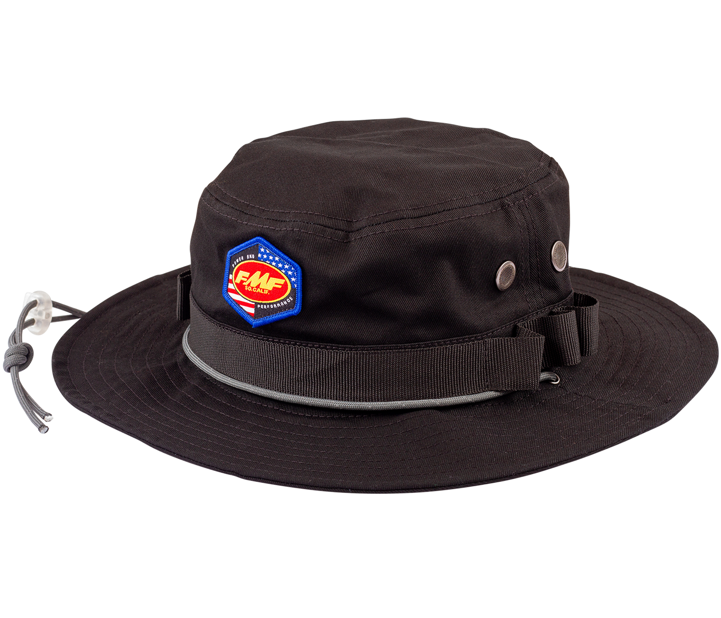 NUTS & BOLTS BUCKET HAT BLACK OS