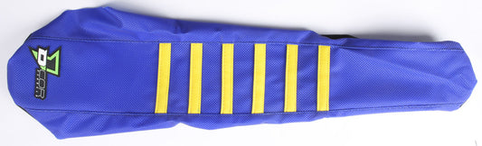 SEAT COVER BLUE/YELLOW W/RIBS - Motoboats us