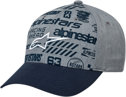CHAOS HAT O/S GREY HEATHER