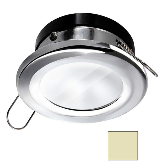 i2Systems Apeiron A1110Z 4.5W Spring Mount Light - Round - Warm White - Polished Chrome Finish [AP-4W-30K-PW11]