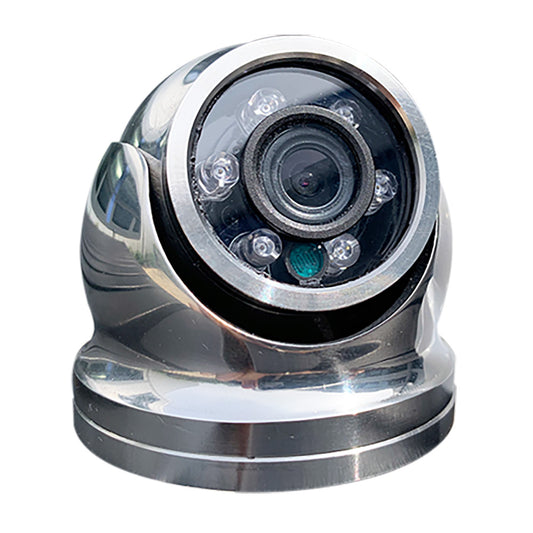 Iris Hi-Resolution Analog Mini Dome Camera - 316 Stainless Steel - CVBS - TVI [IRIS-S060-18]