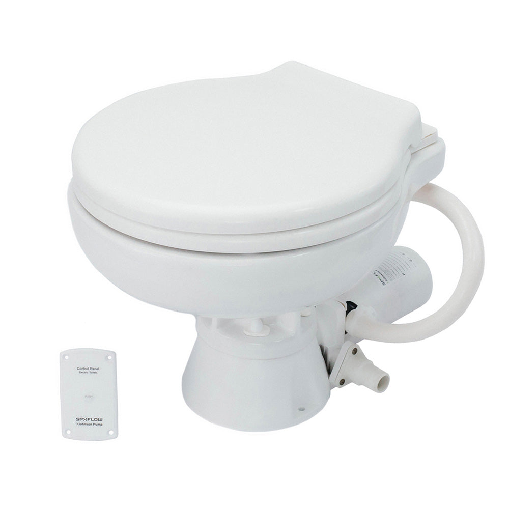 Johnson Pump AquaT Electric Marine Toilet - Super Compact - 12V [80-47626-01]