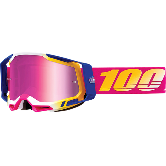RACECRAFT 2 GOGGLE MISSION MIRROR PINK LENS