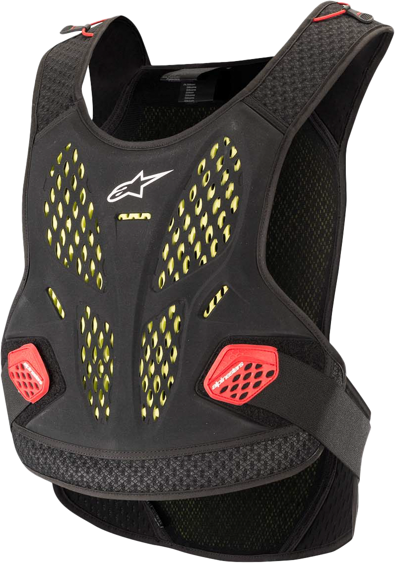 SEQUENCE CHEST PROTECTOR BLACK/RED