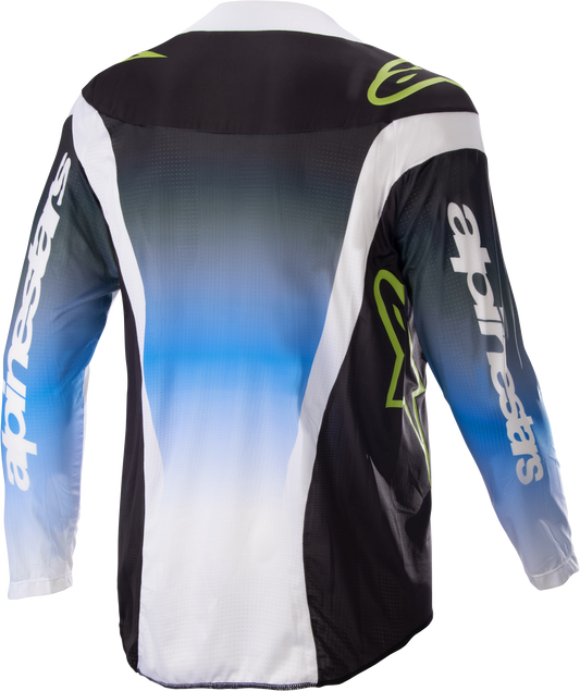 YOUTH RACER PUSH JERSEY NIGHTLIFE BLUE/WHITE