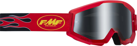 POWERCORE SAND GOGGLE FLAME RED SMOKE LENS