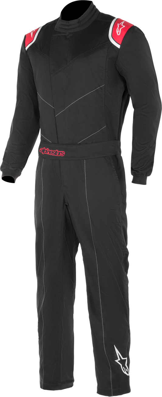 UNIVERSAL DRIVING SUIT BLACK/RED