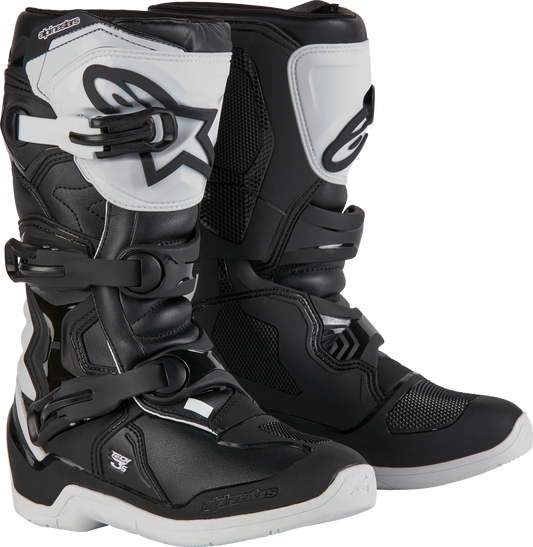 TECH 3S YOUTH BOOTS WHITE/BLACK