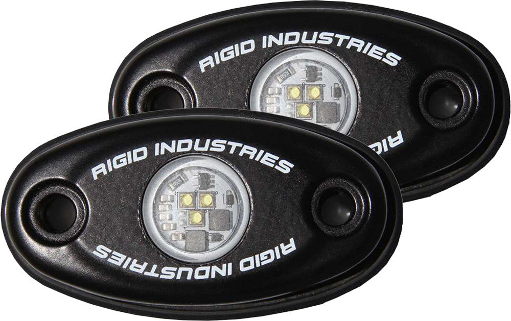 A-SERIES LOW POWER BLACK W/GREEN LED (PAIR)