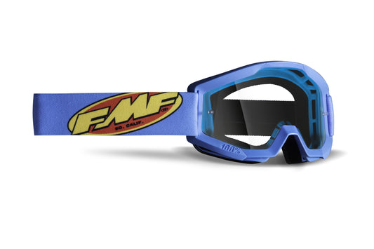 POWERCORE GOGGLE CORE CYAN CLEAR LENS