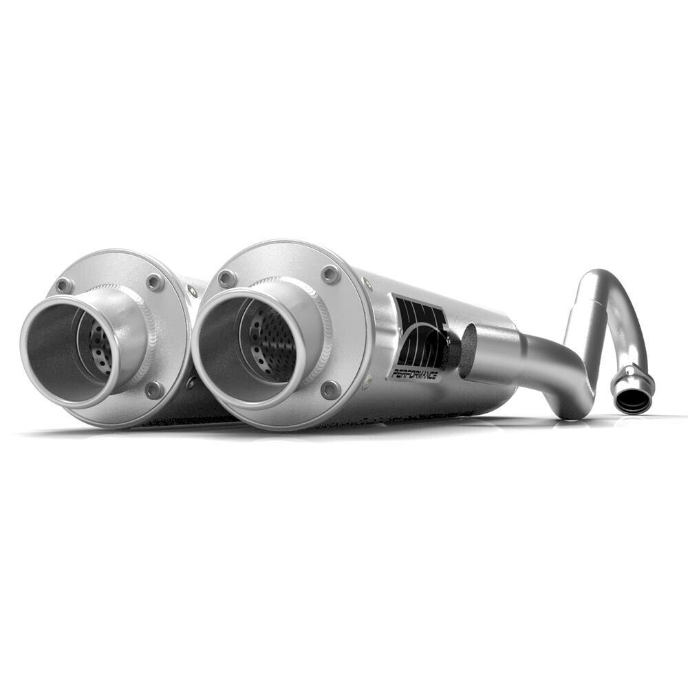 PERF SERIES DUAL TURBO BACK BRUSHED CAN