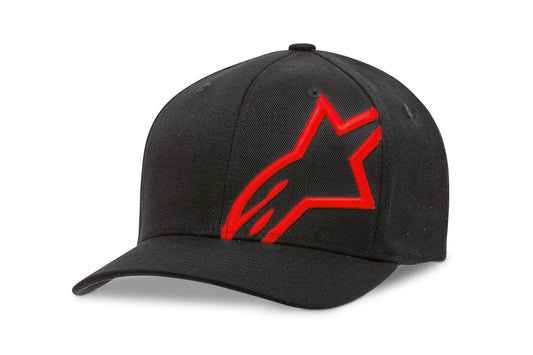 CORP SHIFT 2 CURVED BRIM HAT BLACK/RED