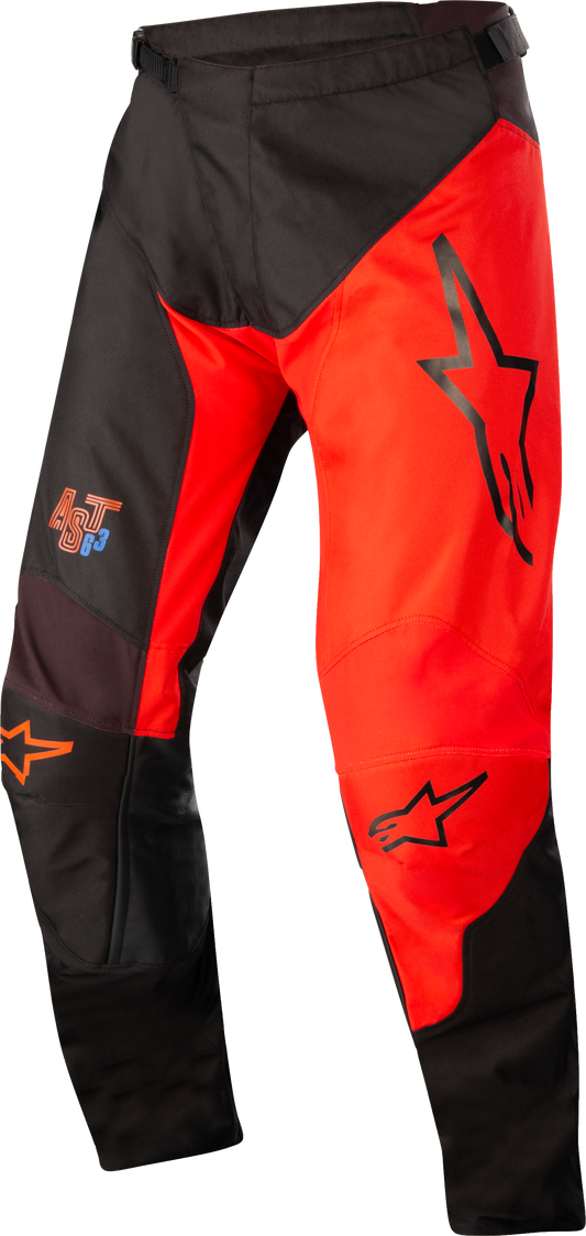 RACER SUPERMATIC PANTS BLACK/BRIGHT RED SZ