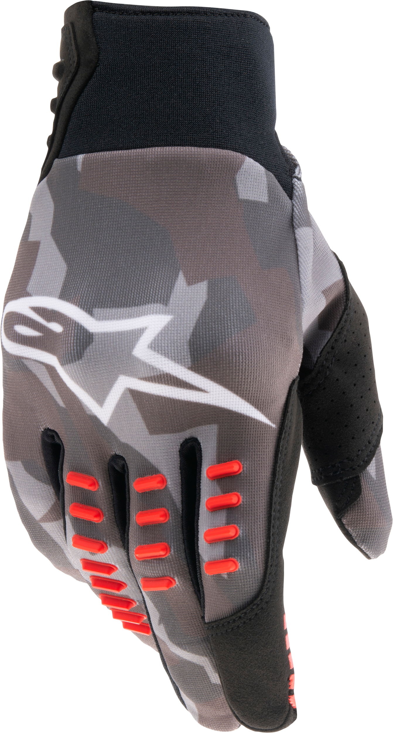 SMX-E GLOVES GREY CAMORED FLUO