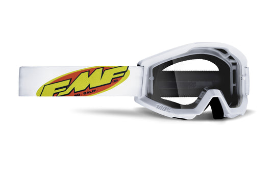 POWERCORE GOGGLE CORE WHITE CLEAR LENS