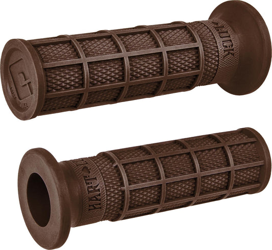 SINGLE PLY WAFFLE GRIPS VTWIN BROWN