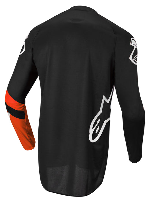 YOUTH RACER CHASER JERSEY BLACK/BRIGHT RED