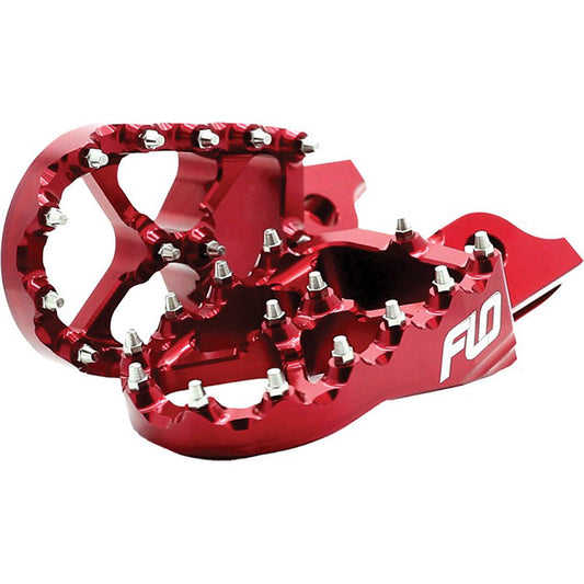 PRO SERIES FOOT PEGS RED SUZ